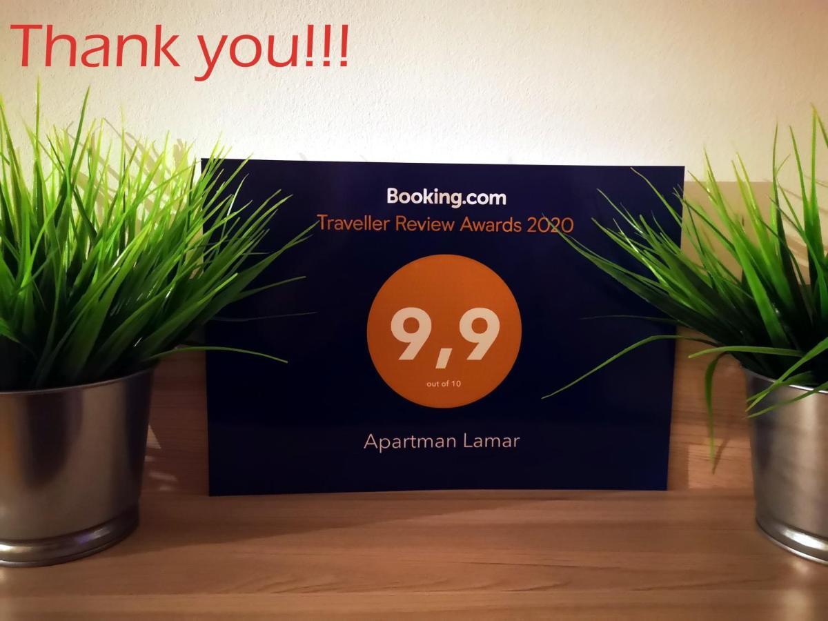 Apartment Lamar - Entry With Pin 0 - 24H, Underground Parking Garage, Elevator 슬라본스키브로드 외부 사진